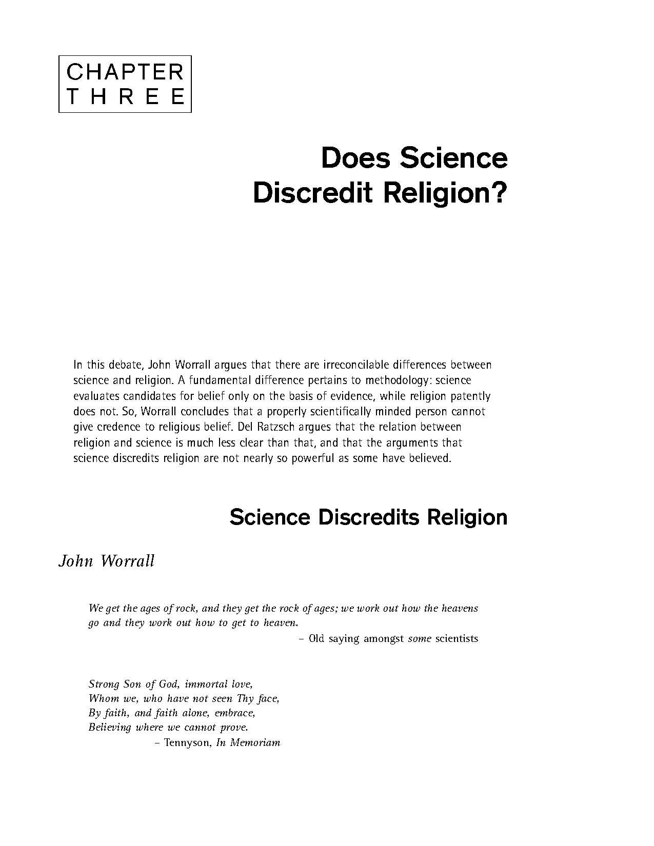 article does science disprove religion