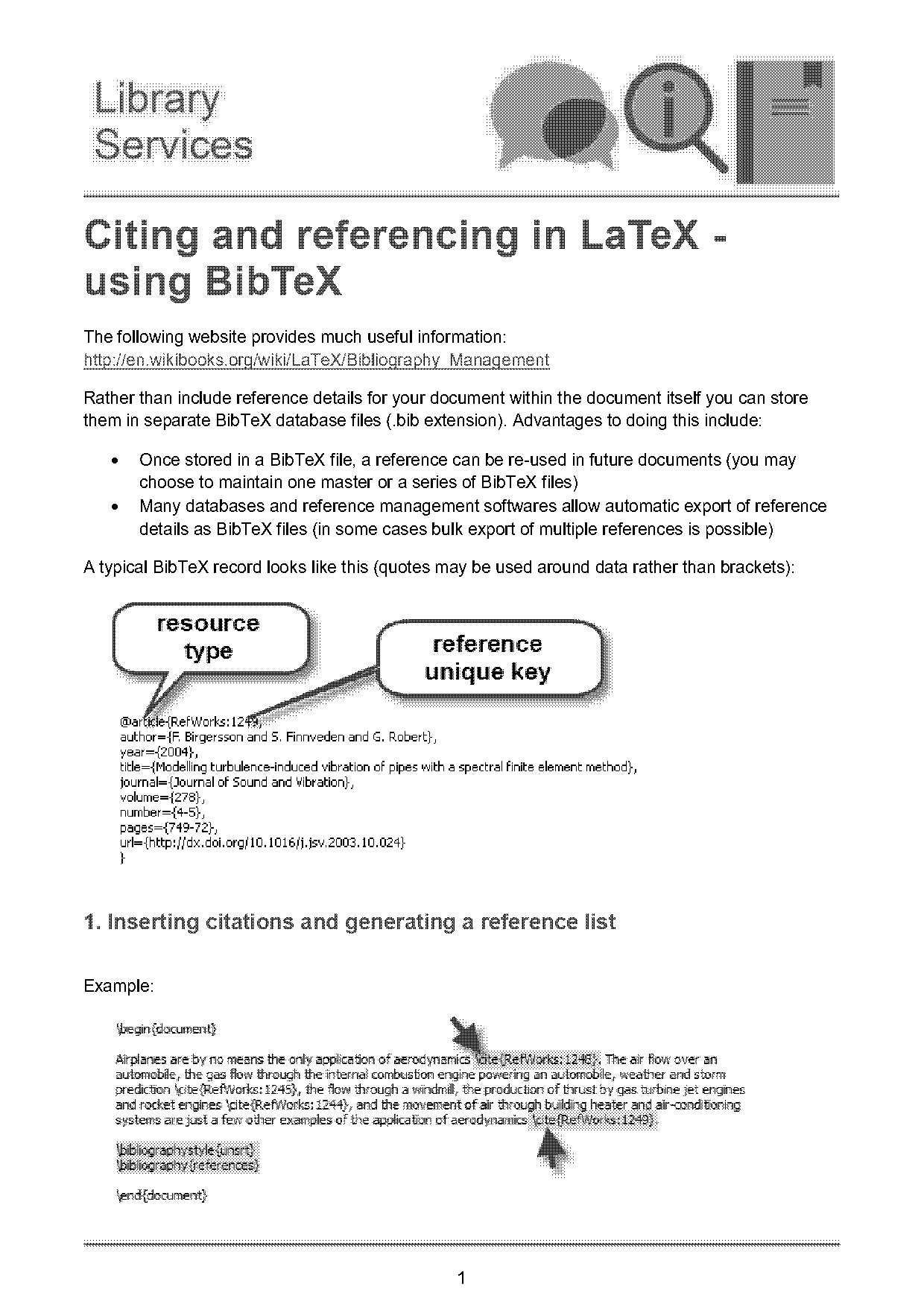 how to reference a list in latex