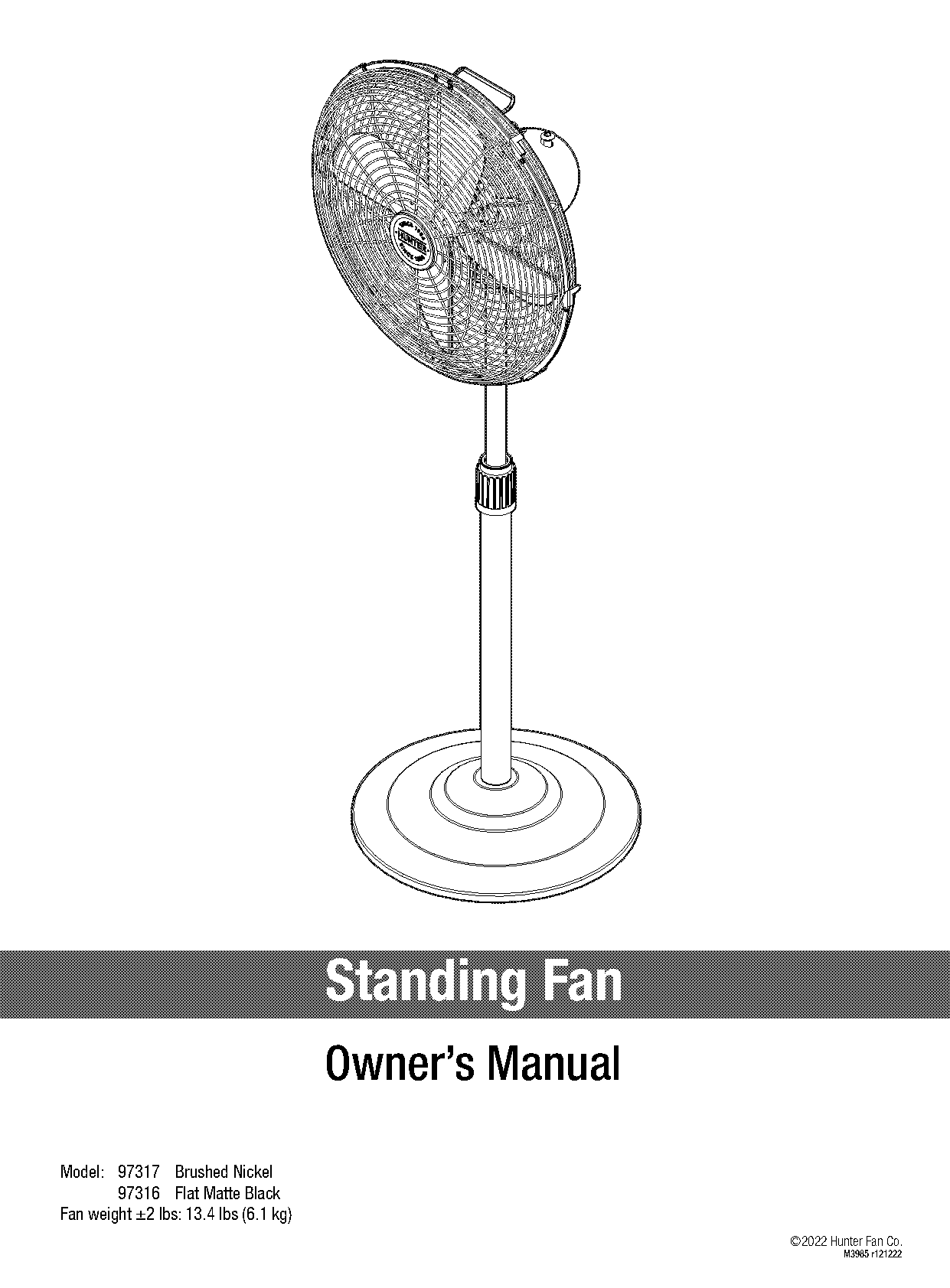 pedestal fan assembly instructions