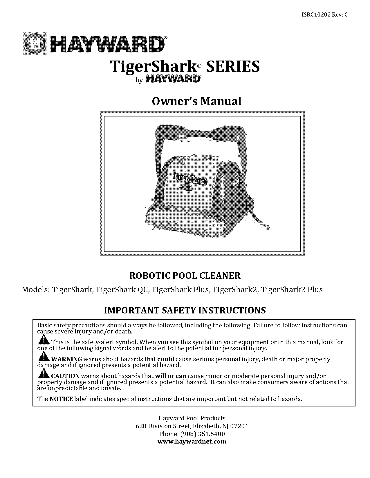 direct connection tigershark manual