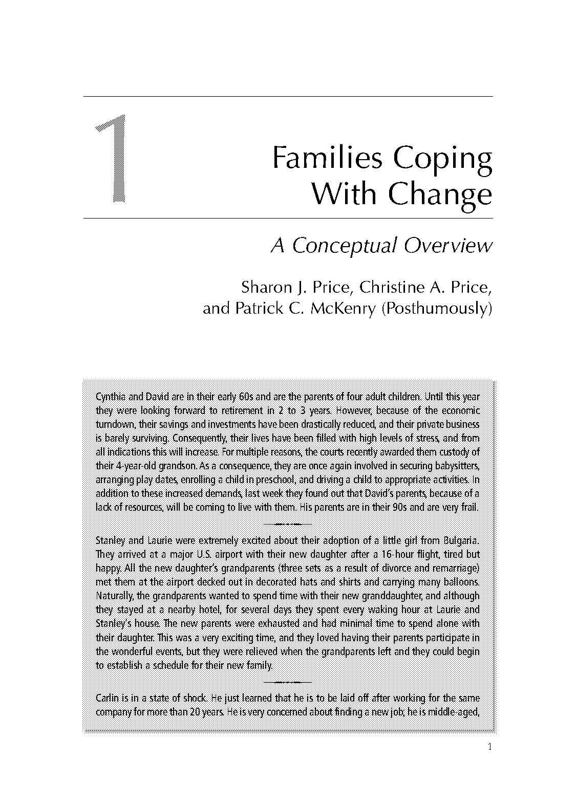 nonnormative family stressors and the impact for divorce