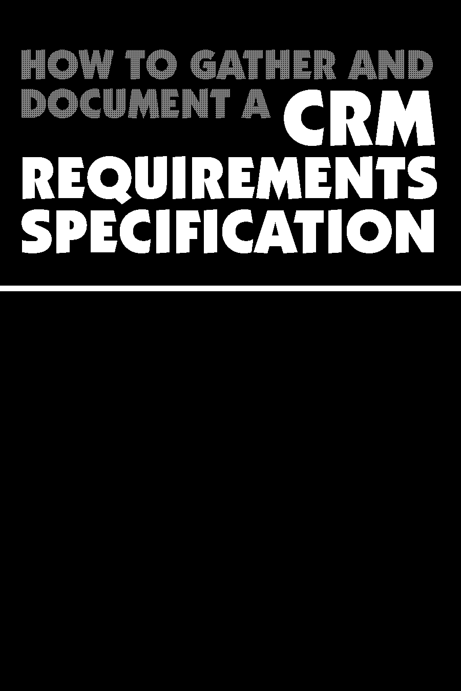 crm requirements template excel