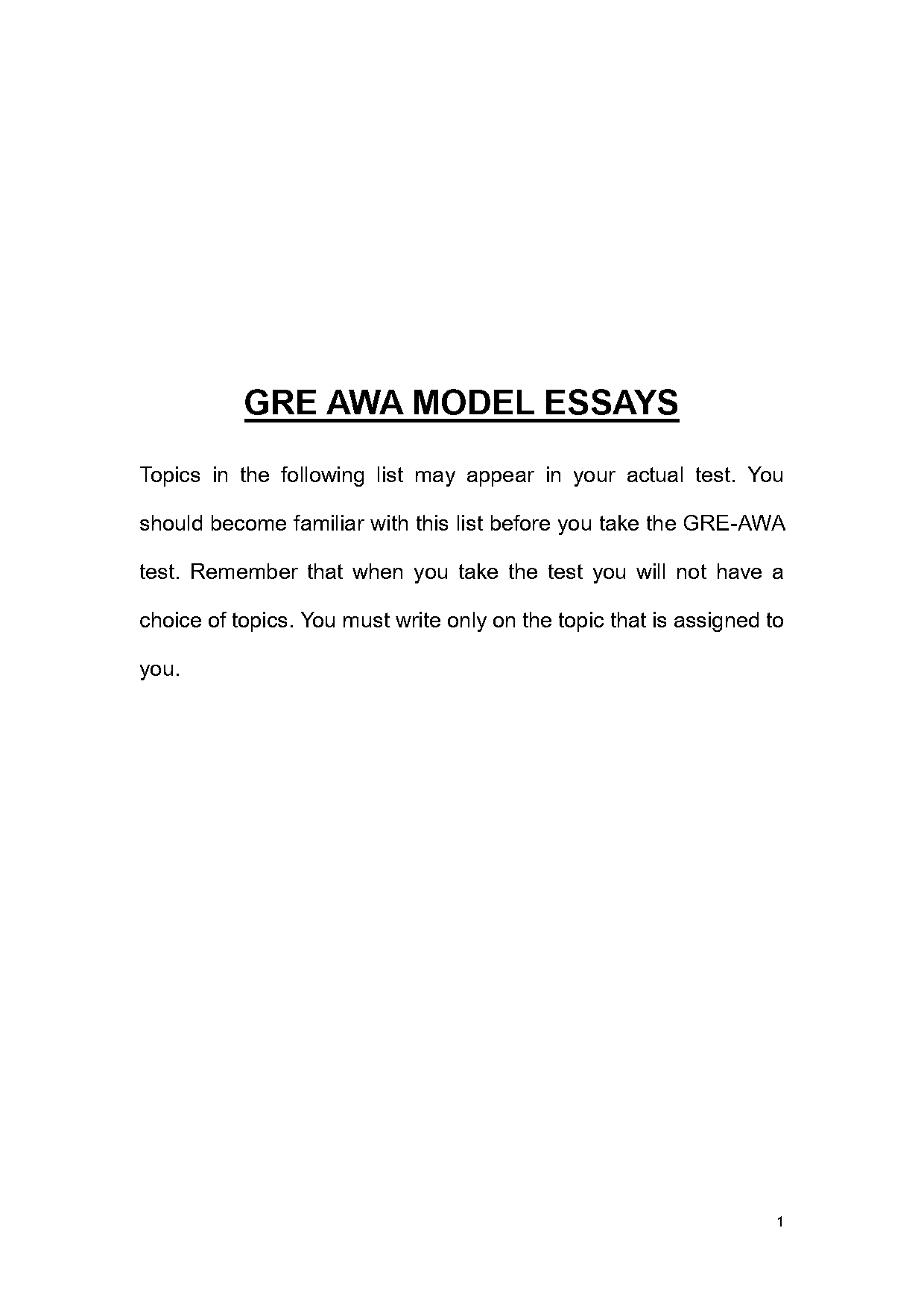 gre awa issue essay samples