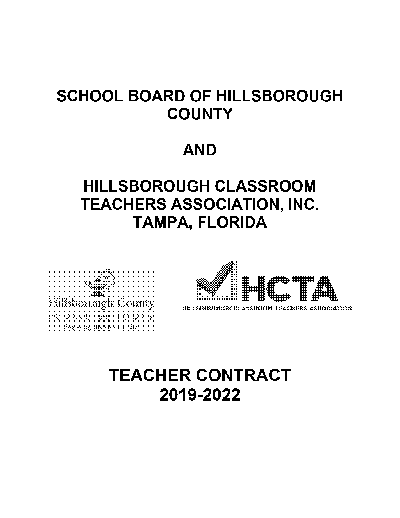 hillsborough county school contract