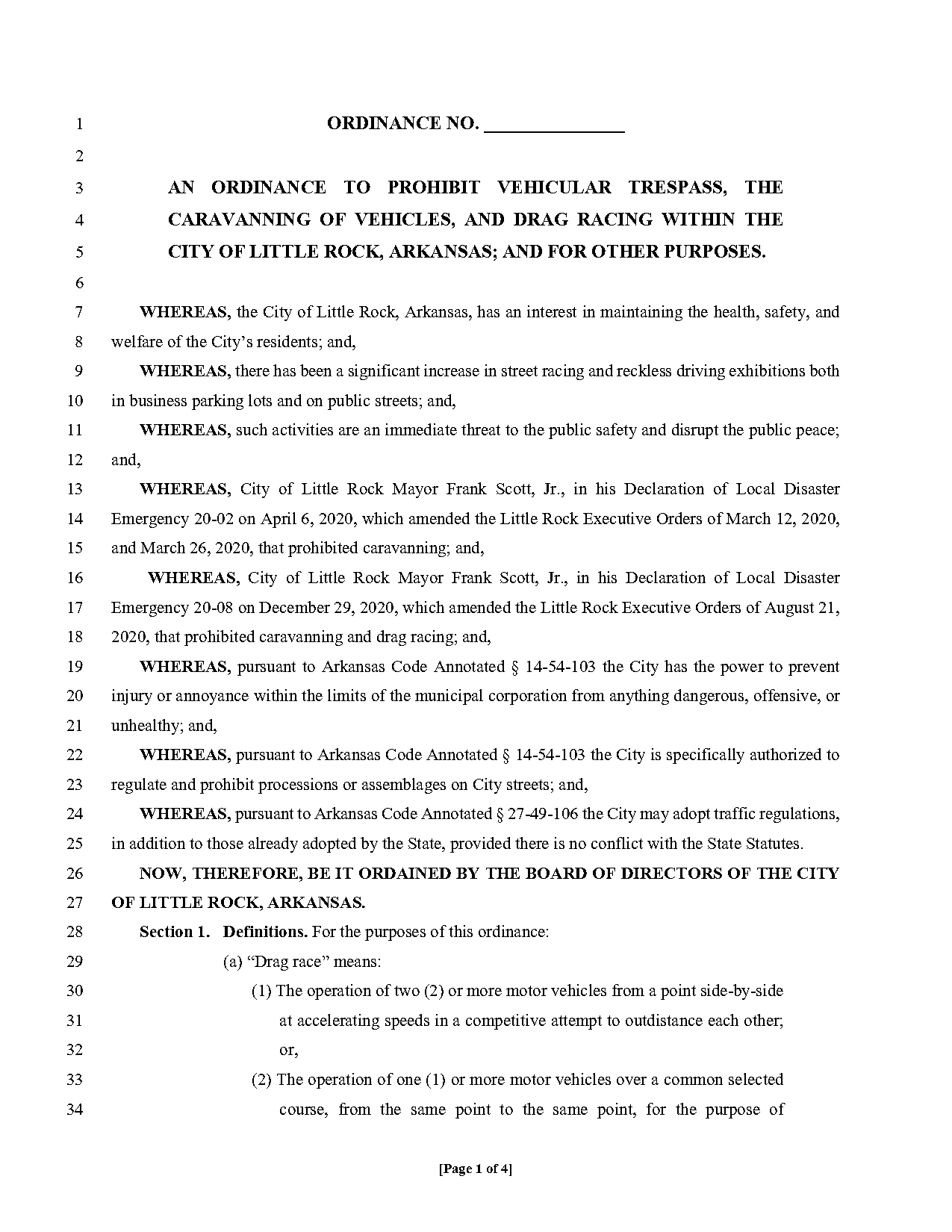 careless and prohibited driving ticket cost in arkansas