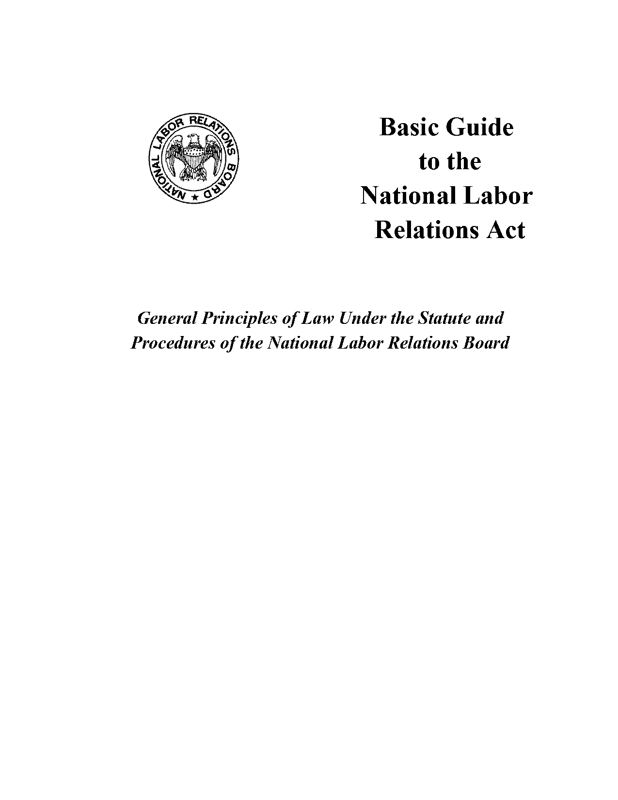 printable national labor relations act