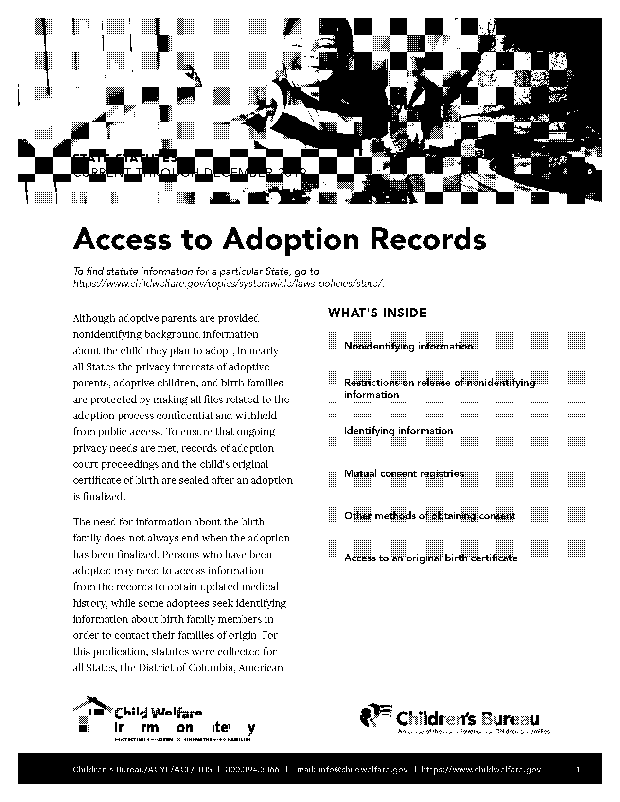 adoption records united states