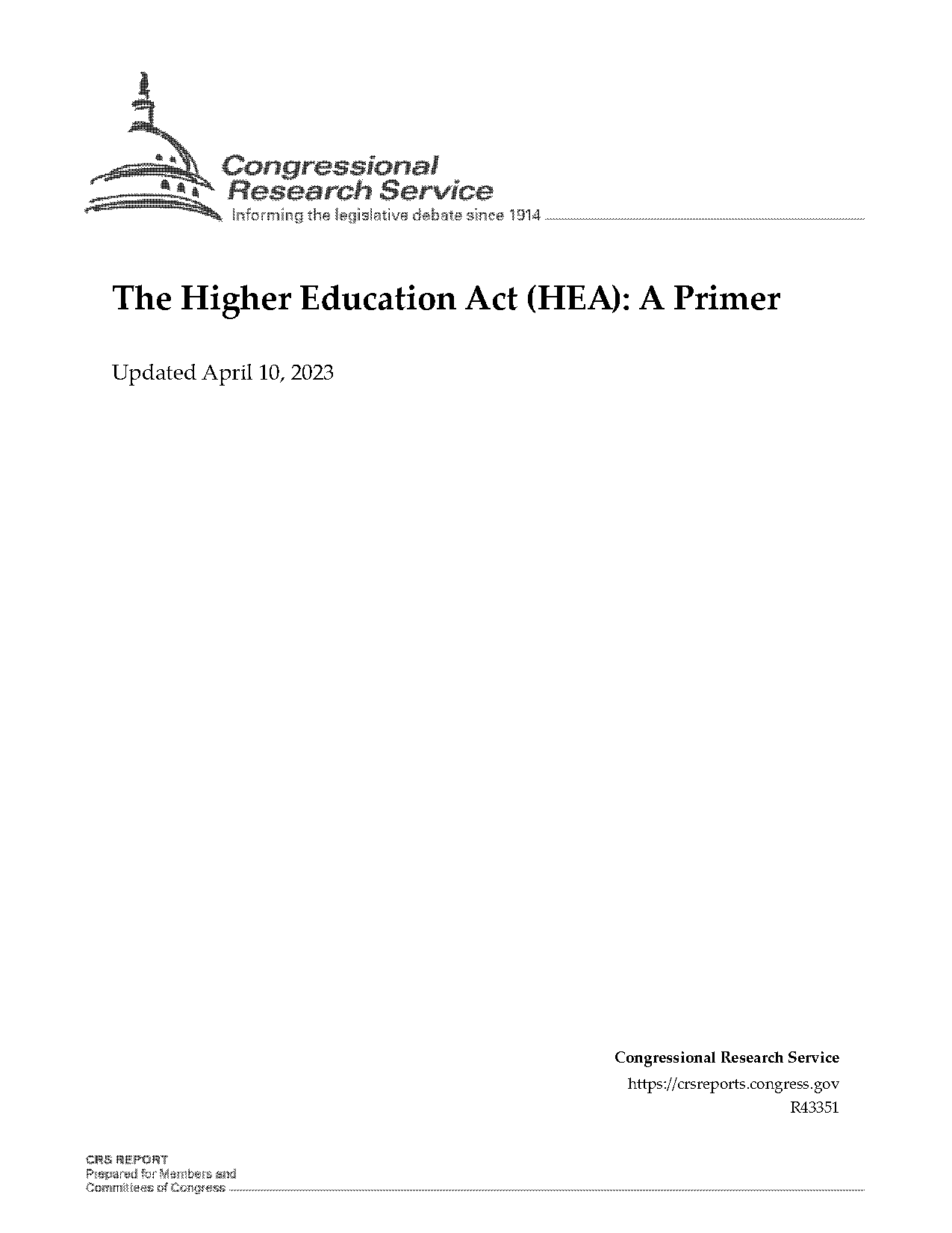 higher education act as amended