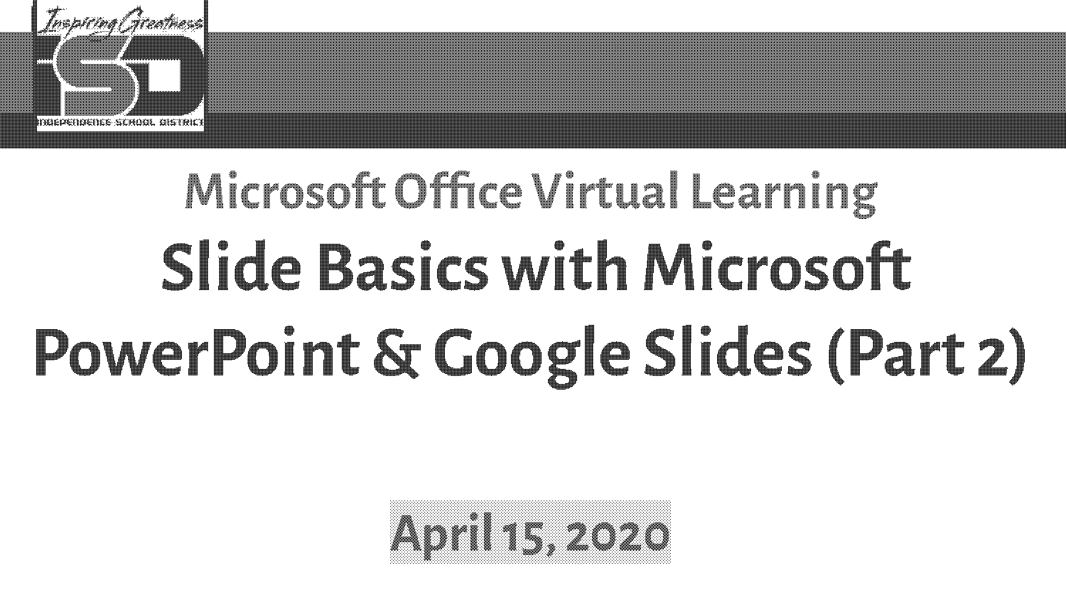 google slides completely blank slide