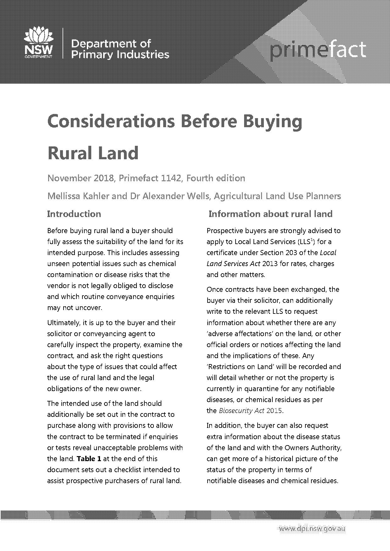 guide to buying rural land