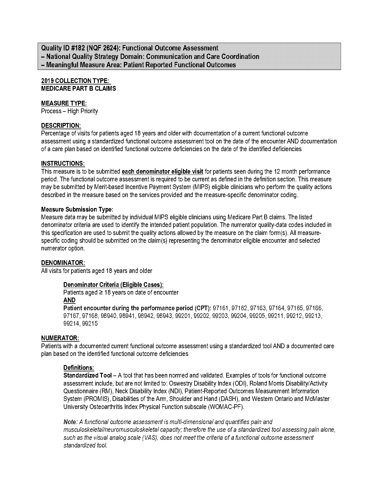 neck pain disability questionnaire scoring