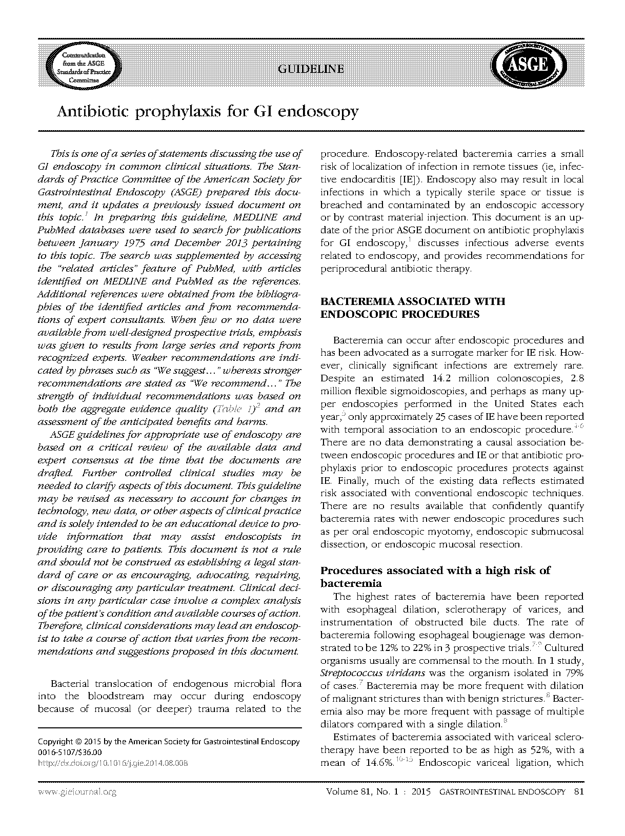 research article on antibiotic therapy prior to surgery