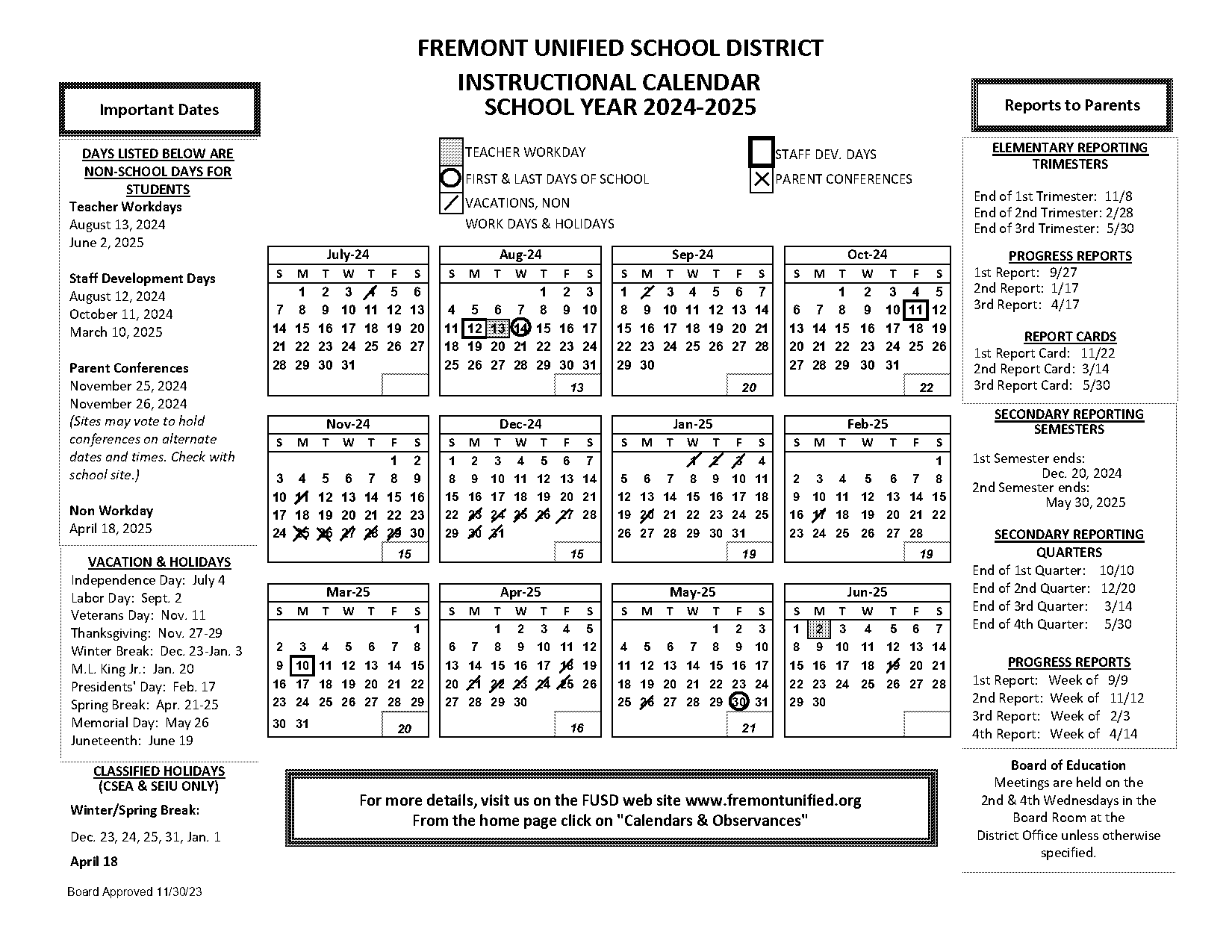 brookvale primary school term dates