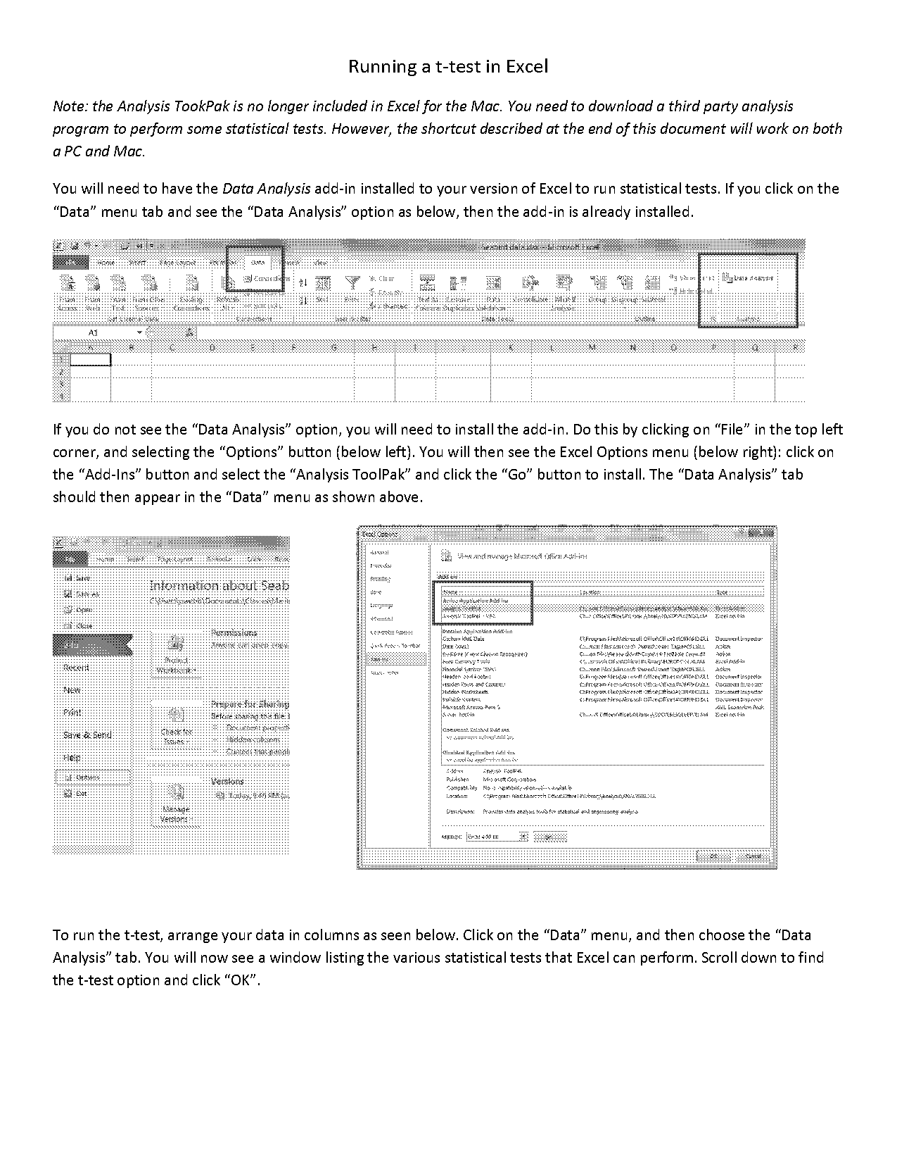 correlation table in excel