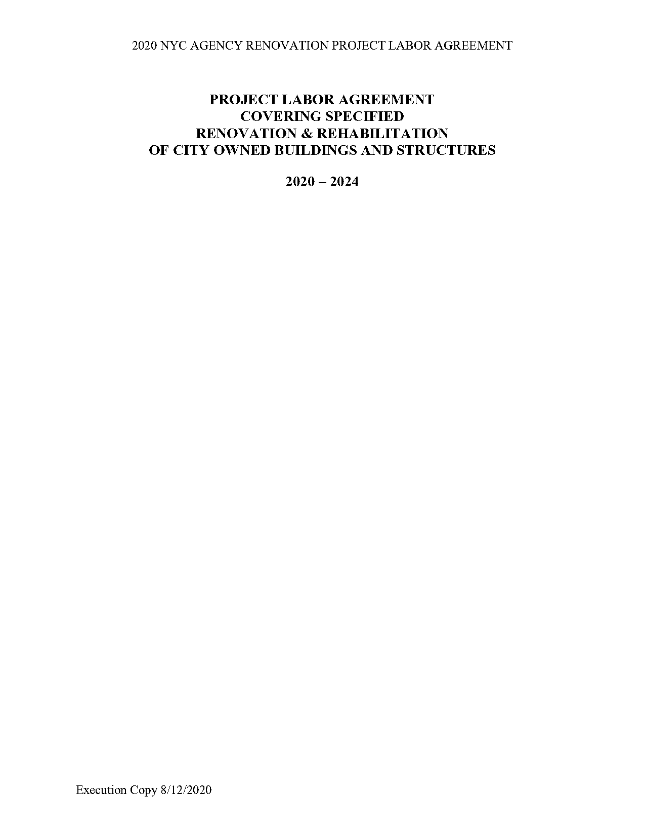 new york state labor contracts