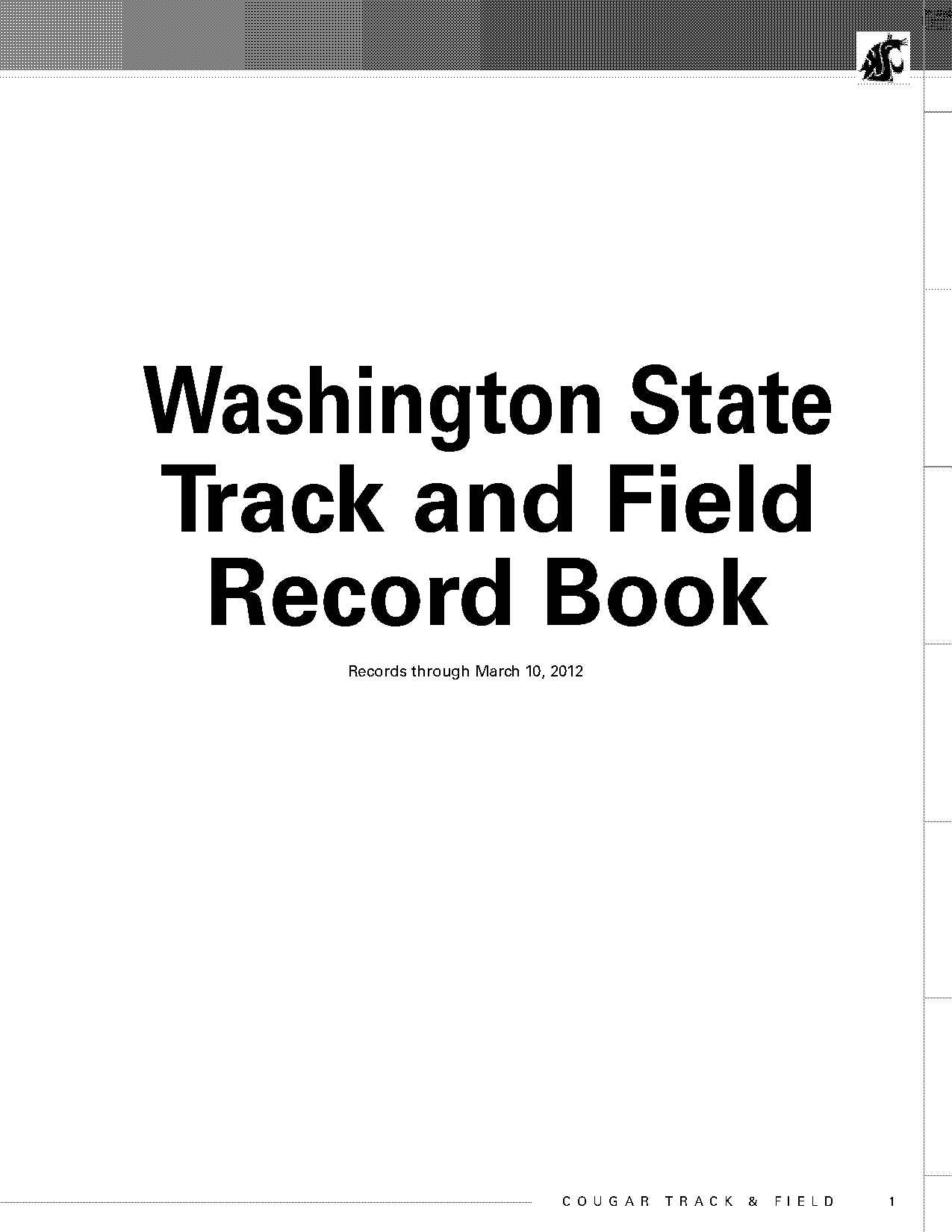 oregon track and field records high school