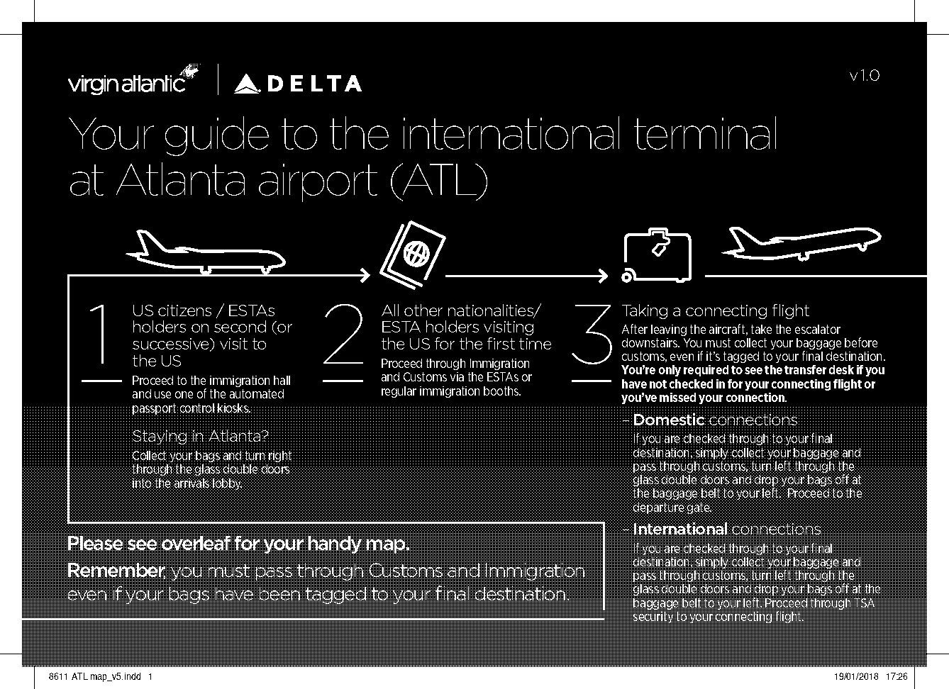 atlanta airport terminal maps