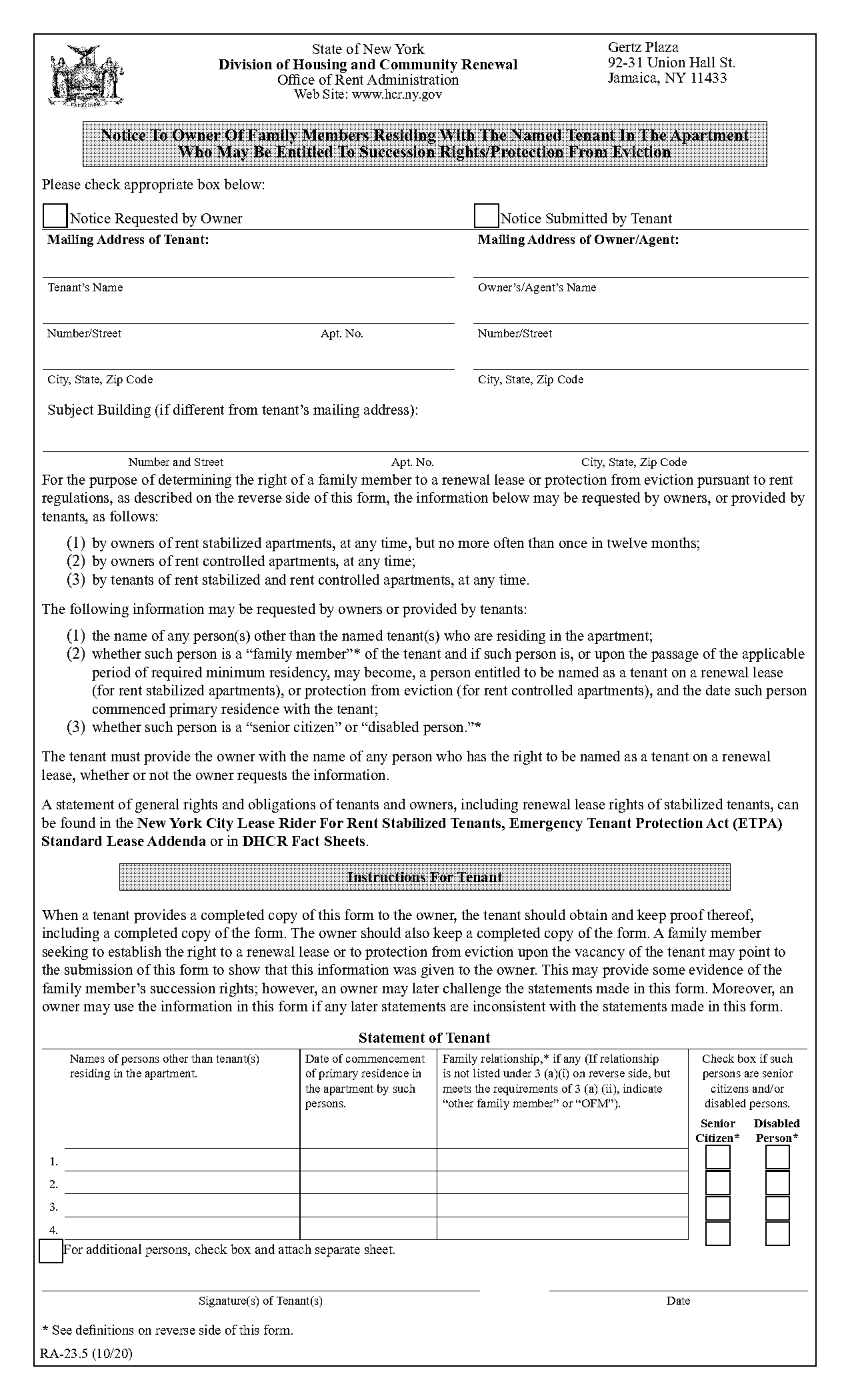 rental agreement letter between family members example