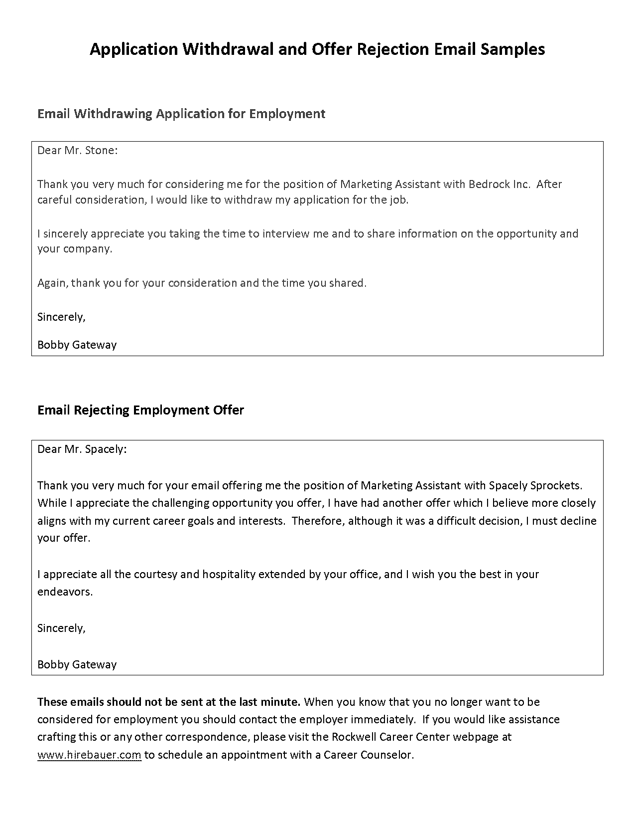 how to reply thank you email for job offer