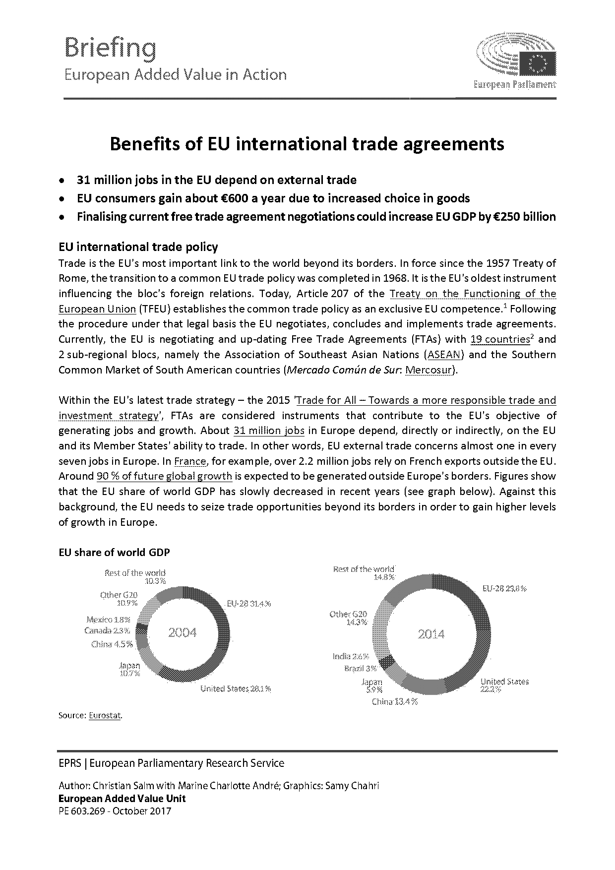 free trade agreement with european union