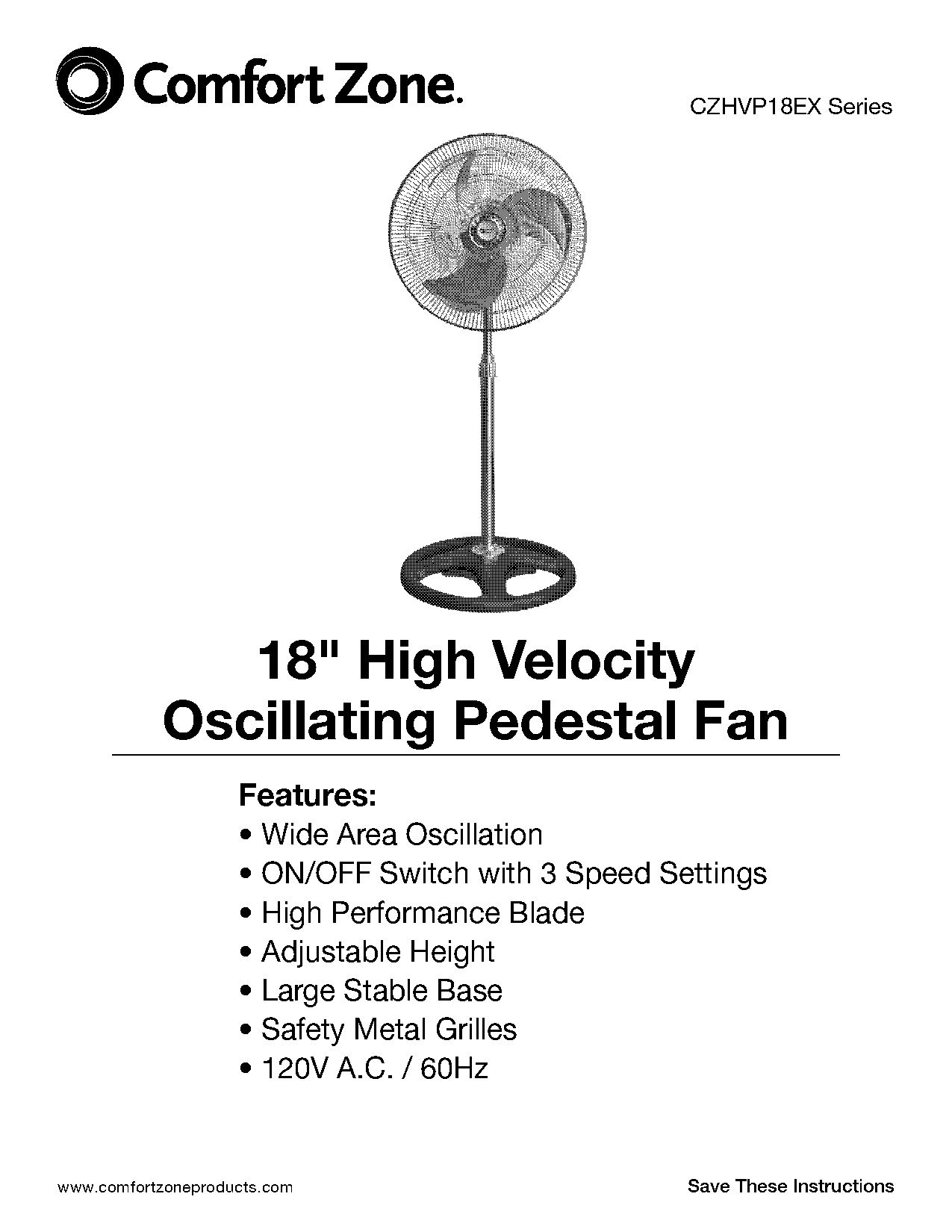 pedestal fan assembly instructions