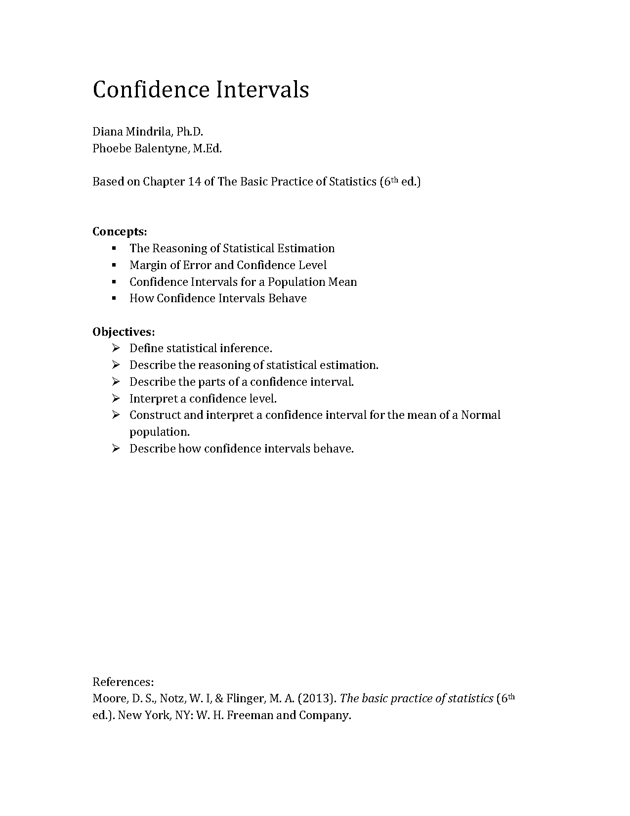 determine sample size given confidence interval without mean